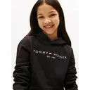 Tommy Hilfiger Sweat à capuche essentiel enfant unisexe noir - 12 ans image 3
