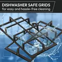 Hoover HHW6LK3X 60cm T-Shape Chimney Cooker Hood - Stainless Steel - C Rated image 4