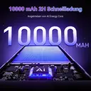 TABWEE T60Pro Tablet 13,4" Android 16, 120 Hz, 2K FHD+, 5G, WLAN, Octa-Core, 24 GB (8+16) RAM + 256 GB ROM, 10.000 mAh, 18 W Schnellladung, 8 MP + 16 MP, Bluetooth 5.0, Face ID, inklusive Hülle, Maus und Tastatur image 2