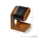 Oirlv Présentoir de Montres Oirlv en Bois – Organisateur de Bijoux, Porte-Bracelets et Support de Montres pour Vitrine image 9