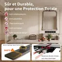Dpower Rail d'alimentation Black Power (500 mm / 700 mm) – Lauréat des prix iF et Red Dot 500mm+quatre adaptateurs image 1