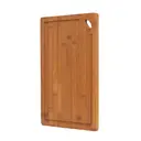 Zimatic Lot de 3 planches à découper de tailles assorties en bambou image 3