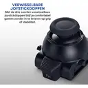 Sony PS5 DualSense Edge-controller, zwart, gamepad, analoog/digitaal, PlayStation 5 image 3