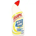 Harpic Toilet Cleaner Gel, Bleach White and Shine, Citrus, 750ml image 0