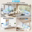 Humhold 12000 BTU mobiele airconditioner, 3,5 kW 3-in-1 AC-unit (koeling, ontvochtiger, ventilator), uiterst efficiënte slaapstand, automatische oscillatie met afstandsbediening, 24-uurs timer. image 7