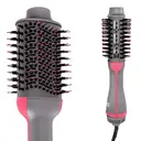 Bauer Hot Air Blow Dry Brush. 1200W Ionic Oval Volumiser, Fast Styling for Medium to Long Hair, Hair Dryer Brush, Grey image 4