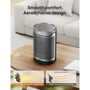 DREO Atom 318, Chauffage soufflant céramique PTC, 1500 W, économe en énergie, chaleur instantanée 2 s, oscillation 70°, minuterie 12 h, 8 protections de sécurité, télécommande image 5