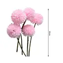 Wei's Moment 6Pcs Artificial
Flowers Artificial Hydrangea Decoration for Wedding Vase Pink image 4