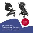 Chicco Goody Xplus Stroller 0+ Months Black image 3