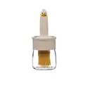 BJ pinceau à huile avec bouteille, pinceau à huile en verre pour cuisson et barbecue image 0