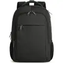 Sac à dos professionnel 15,6 pouces voyage ordinateur portable avec port USB rechargeable déperlant, sac journalier travail université ordinateur hommes femmes, noir, promotion Nouvel An, cadeau tendance image 0