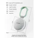 Momcozy Breast Milk Freezer Pitcher Accessory - Storage Bottles KA01 (4 Pcs, Green) image 7