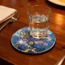 Set de 8 Sous-verres en Peinture Diamant 5D Complète JU7CER - Art Floral | Kit DIY Bijoux Créatifs Cadeau 10×10cm image 2