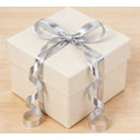 Unique Party Curling Ribbon, Silver, 45m image 2