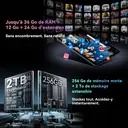 Blackview Mega2, tablette avec écran 2K FHD de 12 pouces, 24 Go (8 + 16) de RAM + 256 Go de ROM, extensible jusqu'à 2 To, double 4G, Wi-Fi 5 GHz, batterie de 9 000 mAh, Android 15, Widevine L1 image 8