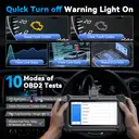 XTOOL D5 Car Code Reader and Reset Tool, Engine ABS SRS Transmission Car Diagnostic Tool with EPB Service, ABS Bleed, Throttle Relearn, Clear Check Engine Light Code Reader with 10 Resets, Free Update image 5