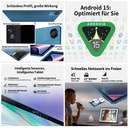 Teclast T70 Tablet: 14" 2.2K 2240*1400,Android 15,MTK Helio G100 bis 2,2 GHz,20 GB RAM(8+12GB virtuell)+128GB,Dual-SIM 4G+Wi-Fi 5G,8MP+13MP,10,000mAh,18W PD,BT,GPS.Widevine L1,2026 image 8