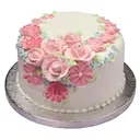 Tala Silver Paper Cake Board | 12 Inch / 30cm Diameter | Ideal for Victoria Sponges and smaller cakes image 3