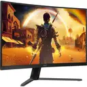 AOC Gaming C32G42ZE 32 inch Curved Gaming Monitor – 31,5" FHD (1920 x 1080), 260 Hz Overgeklokt/240 Hz, 0,3 ms MPRT, VA Paneel, 1500R, Adaptive-Sync, HDR10, DisplayPort & HDMI, Zwart/Rood image 2