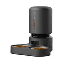 Petlibro Granary Dual Tray Automatic Feeder - 5L, Black, Timed Dry Food Feeder, Touch Controls image 0
