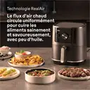 BRAUN MultiFry 3, Air Fryer Friteuse à Air 1500W 4.3L, FH1333.B, Noir image 2