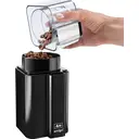 Melitta Amigo Grinder for Coffee Bean, Nut and Spice - Black, 150W, 60g Capacity, Stainless Steel Blades, Compact, 1029-01 image 2
