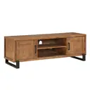 TV Unit Pembroke Pine Natural/Black L:145cm image 1