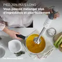 KENWOOD Triblade XL, Mixeur Plongeant 850W, HBM40.002WH, Gris image 2