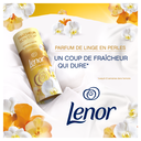 LENOR Parfum de linge en perles ambre et orchidée - 11 doses/140 g image 3