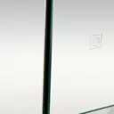 kleankin LED Bathroom Cabinet with Mirror, Wall Mounted Dimmable Brightness Storage Organiser with 3 Mirrored Doors and Adjustable Shelves, Memory Function, USB Charge, High Gloss Black image 8