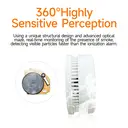 HEIMAN Smoke Detector, 10 Year Fire Alarm, EN 14604 Certified, Photoelectric Smoke Detector, Lithium Long Term Battery, Fire Detector, 85 dB Alarm (Pack of 5) image 5