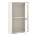 Maison by Premier Shutter White Wood Wall Cabinet image 4