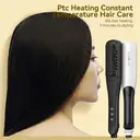 Sunluxy KD880 Steam Hair Straightener Comb, Spray Hydration One Comb Styling, PTC Heating Uniform Hair Care, Steam Import Water Locking and Frizz Resistance, Home Fast Styling Hair Straightening Iron image 4
