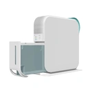 ecoair Vesto Specialist Dehumidifier – 400 ml/Day Extraction, 800ml Tank, Portable Quiet Design – White, Vesto image 2