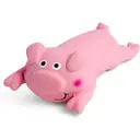 Petface Buddies Latex Lounging Pig Dog Toy image 0