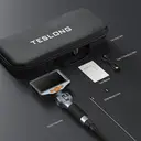 Teslong TD500 3.9mm Two-Way Articulating Inspection Camera with Light, 5-inch IPS Endoscope Inspection Camera with Articulated Probe, Borescope Cam with Lights, 3000mAh Battery, 32G TF Card (5FT/1.5M) image 5