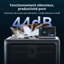 ANYCUBICxJOYBUY Imprimantes 3D Kobra S1 Combo 250*250*250 mm Vitesse d'impression jusqu'à 600 mm/s image 8