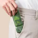 JORDAN&JUDY Small Pill Organizer Portable Mini Daily Pill Case Tablet Cutter Storage Box 1 pc Green image 7