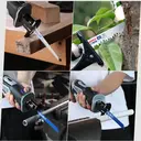 WORKPRO Lames de scie alternatives - 32 pièces - Bois, métal et plastique - Avec sac - Compatibles Bosch, Dewalt, Makita, Ryobi, Milwaukee image 6