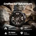 WalkerFit Sport Smartwatch-M6 Ultra-Black-2 Straps image 4