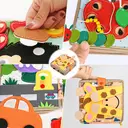 0613YL Premium Montessori Felt Quiet Book: A Screen-Free Learning Adventure for Kids image 4