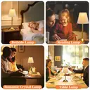 Lot de 2/4 lampes de table sans fil LED, lampe de bureau rechargeable, veilleuse tactile sans fil, design minimaliste, pour r image 5