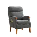 Armchair Faro Anthracite Grey image 1