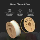 Creality Hyper PLA, Farbe: Pfirsichpuder, 1 kg, Hochgeschwindigkeitsdruck 30–600 mm/s, Formgenauigkeit ±0,02 mm, kompatibel mit den meisten FDM-3D-Druckern, 1 kg (2,2 lbs) Spule image 9