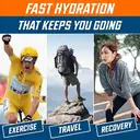 Applied Nutrition Effervescent Electrolyte Tablets Hydration Orange Flavour - 20 Tablets image 4