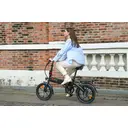 DYU A1F Pro Folding Electric Bike 25oW Motor City Ebike 36V7.5AH Battery Electric Bike 16 inch tire commuter electric bike -Black image 8