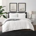 Meeallhome Box Stitched Bed Comforter 225*220cm White image 2