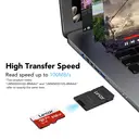 Lexar 512GB Micro SD Card E Series, microSDXC UHS-I A1 U3 V30 Class 10 - Up to 100MB/s (with Adapter) image 1