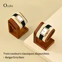 Oirlv Présentoir de Montres Oirlv en Bois – Organisateur de Bijoux, Porte-Bracelets et Support de Montres pour Vitrine image 1