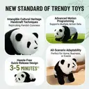 Unitree Simulation Panda Skin, kompatibel mit Unitree GO2, Vierbeiniger Roboterhund, Simulation Panda, individuelles Panda-Kostüm für Roboterhund, Leistung, Begleiter, niedliches Haustier, Simulation Panda Skin – kompatibel mit der GO2-Serie image 5